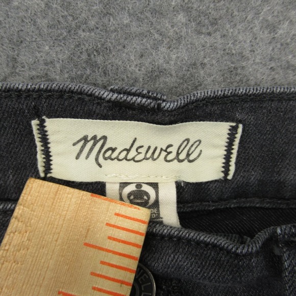 Madewell Women's Gray High-Rise Skinny Jeans Size 25 Stretch Denim - Picture 2 of 14